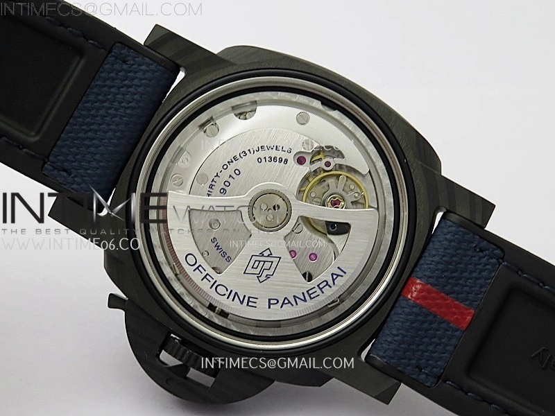 PAM1529 Carbotech VSF 1:1 Best Edition Blue Dial on Blue Kevlar Composite Strap P.9010 Clone